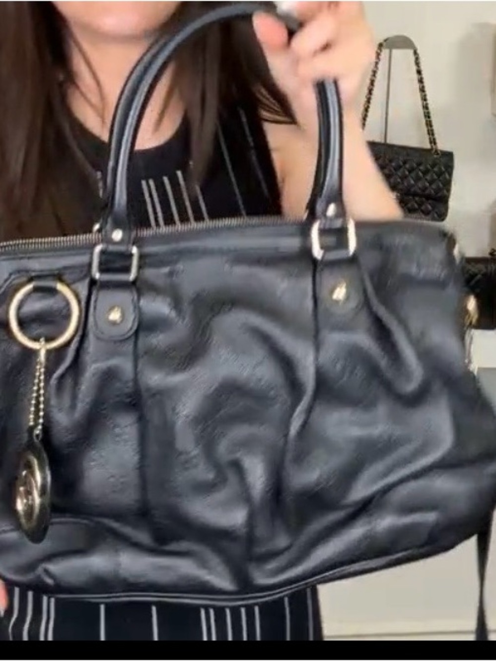 Gucci Sukey GUCCIMA bag 🖤 - Picture 11 of 13